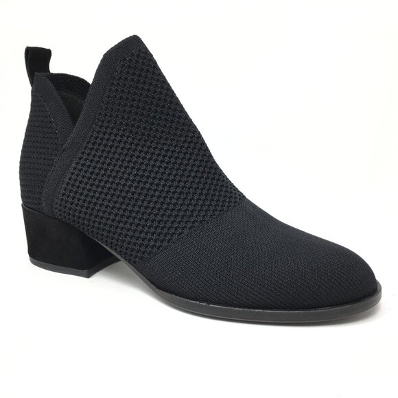 Eileen Fisher Women's Clever Stretch Mesh Bootie in Dark Gray - Picture 1 of 8